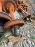 (16) COMPLETE RAILROAD WHEEL AXLE AND BEARING SETS