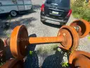 (16) COMPLETE RAILROAD WHEEL AXLE AND BEARING SETS