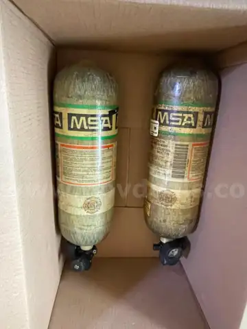 Lot of Eighty (80) MSA 45 Minute 4500 PSI Cylinders & Two (2) 60 Minute SCBA Cylinders