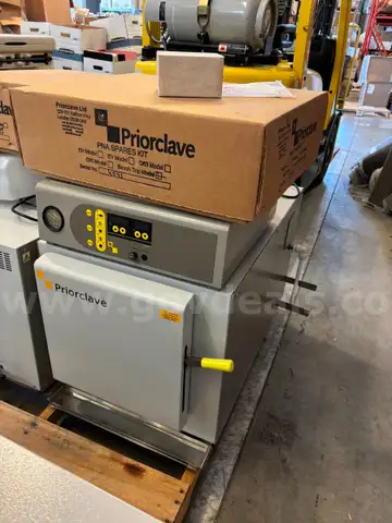 Priorclave Autoclave Benchtop Model