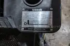 2005 Nissan PL50LP 5000 Lb Solid Pneumatic Tire Forklift