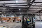 2005 Nissan PL50LP 5000 Lb Solid Pneumatic Tire Forklift