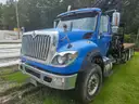 2016 International 7600 WorkStar Tri/A Boom Truck W/ Hiab XS 322 HiPro Knuckle Boom