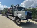 2016 Freightliner 108SD T/A Flatbed Truck w/ Fassi F200BS Boom