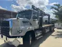 2016 Freightliner 108SD T/A Flatbed Truck w/ Fassi F200BS Boom