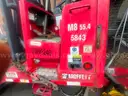 2014 Volvo VHD Tri/A Flatbed Truck w/ 2015 Moffett M8 55.4P Truck Mounted Forklift
