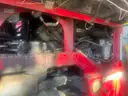 2014 Volvo VHD Tri/A Flatbed Truck w/ 2015 Moffett M8 55.4P Truck Mounted Forklift