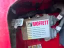 2014 Volvo VHD Tri/A Flatbed Truck w/ 2015 Moffett M8 55.4P Truck Mounted Forklift