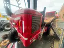 2014 Volvo VHD Tri/A Flatbed Truck w/ 2015 Moffett M8 55.4P Truck Mounted Forklift