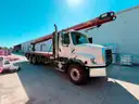 2017 Freightliner 114SD Tri/A Flatbed w/ Cleasby FBR 6-40 Conveyor