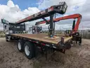 2014 Freightliner 108SD 6x4 23 Ft Flatbed Truck w/ Cleasby FBR-6-36 Conveyor