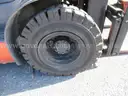 2009 Toyota 8FGU25 Solid Pneumatic Tire Forklift
