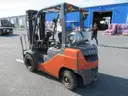2009 Toyota 8FGU25 Solid Pneumatic Tire Forklift