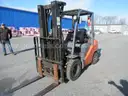 2009 Toyota 8FGU25 Solid Pneumatic Tire Forklift