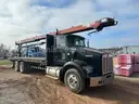 2006 Kenworth T800 T/A Flatbed w/ Cleasby Roofing Conveyor