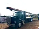 2006 Kenworth T800 T/A Flatbed w/ Cleasby Roofing Conveyor