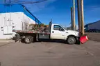 2006 Ford F-350 4x4 Flatbed Dually w/ Boss Snow Plow