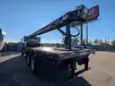 2015 Freightliner 108SD Tri/A Flatbed Truck w/ Cleasby FBR-6-40