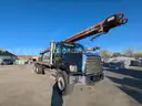 2015 Freightliner 108SD Tri/A Flatbed Truck w/ Cleasby FBR-6-40