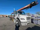 2015 Freightliner M2 106 T/A Flatbed Truck w/ FBR-6-40 Cleasby Conveyor