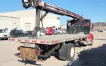 2013 Peterbilt 337 S/A Flatbed Truck W/ Cleasby FBR-6-36 Roofing Conveyor