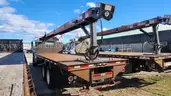 2014 Freightliner M2 106 T/A Flatbed Truck W/Cleasby RTH-3000 Roofing Conveyor