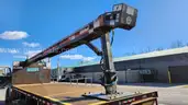 2015 Freightliner M2 106 T/A Flatbed Truck W/ Cleasby HDRTH-3000 Roofing Conveyor