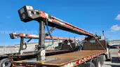 2015 Freightliner M2 106 T/A Flatbed Truck W/ Cleasby HDRTH-3000 Roofing Conveyor
