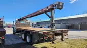 2015 Freightliner M2 106 T/A Flatbed Truck W/ Cleasby HDRTH-3000 Roofing Conveyor