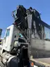 Hiab 322E-5 Hipro Knuckle Boom on 2012 Freightliner Coronado SD 112 Tri/A Flatbed Truck-*Inoperable*