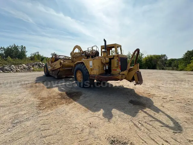 1976 Caterpillar 627B Push Pull Motor Scraper