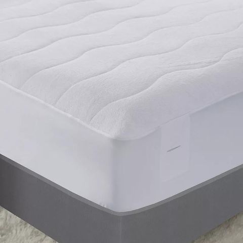 Serta Plush White Heated Mattress Pad- Twin | AllSurplus | Phoenix