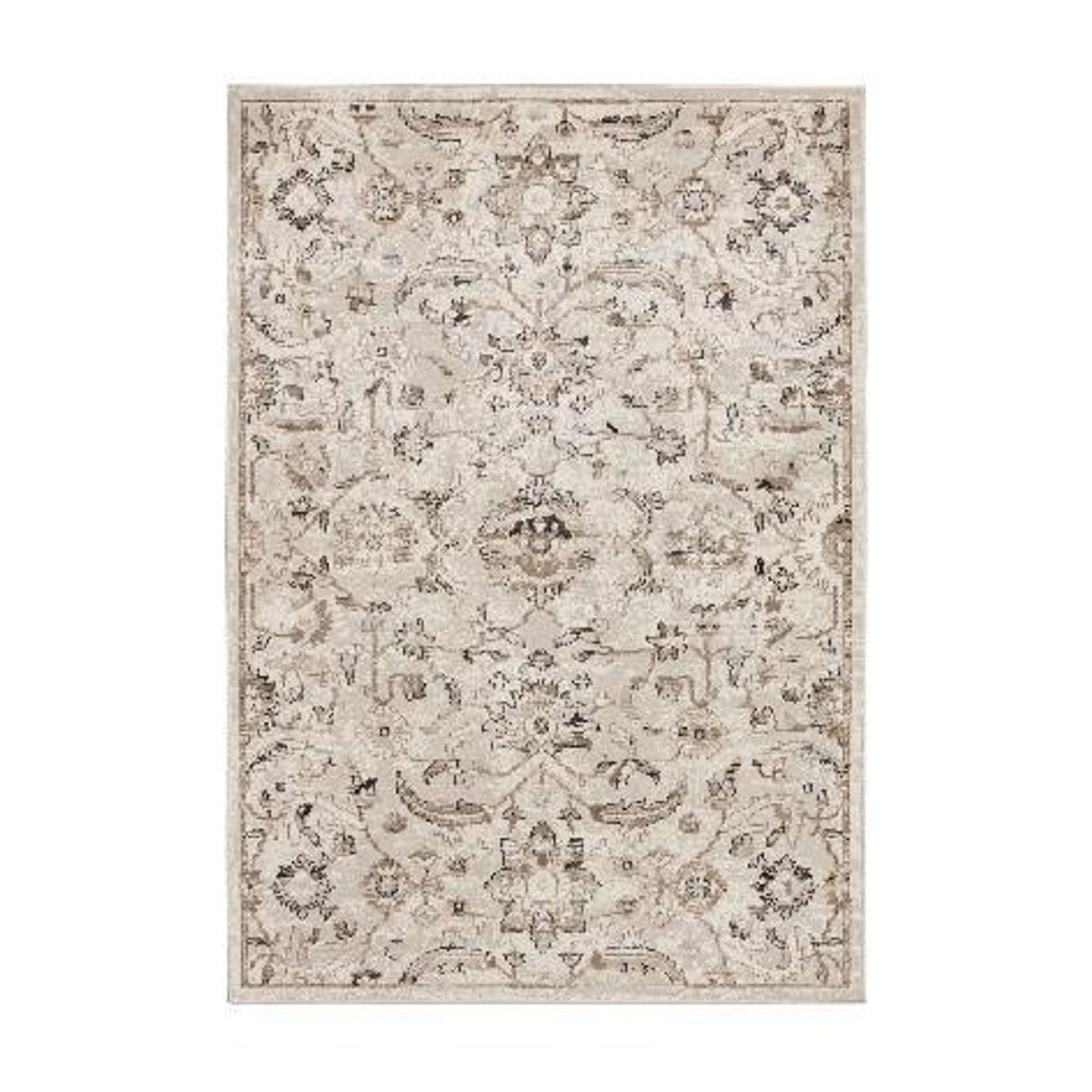 Mohawk Home Mizani High Low Machine Woven Floral Area Rug- 5' 3