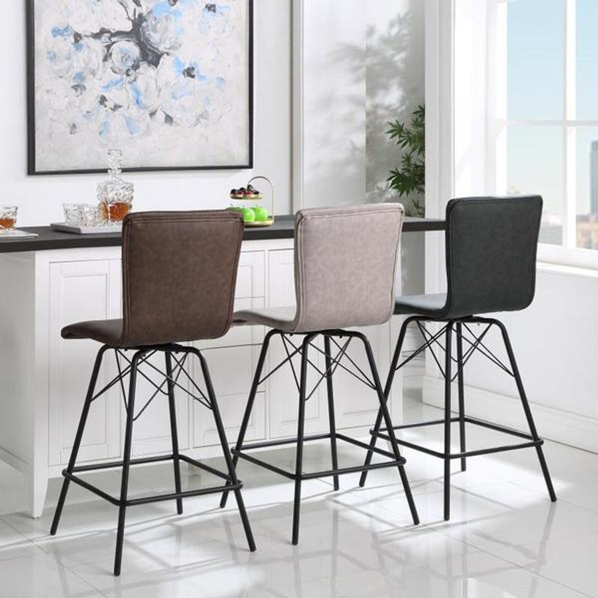 Kover Counter Chairs (Set of 2) | AllSurplus | Phoenix