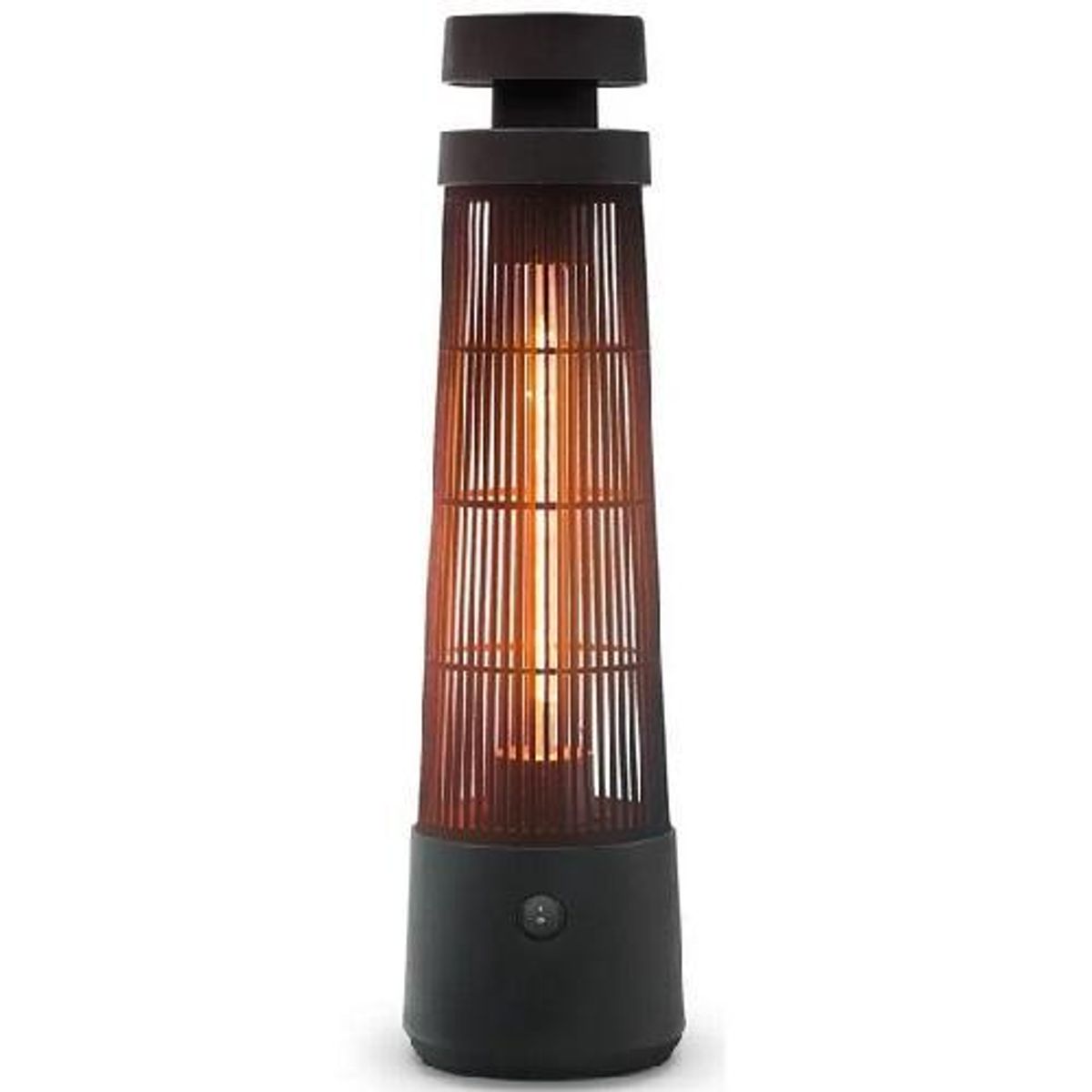 1200W Electric Freestanding Patio Heater; Outdoor Electric Infrared ...