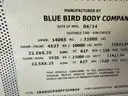 2015 Blue Bird Vision 72 Passenger Bus