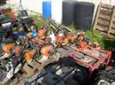 LOT OF SMALL MOWING EQUIPMENT