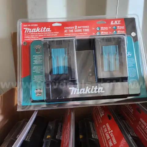 Makita dual bank chargers