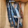 pallet of miscellaneous hand tools