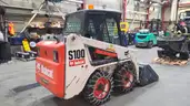 2011 Bobcat S100 skid steer. Runs and drives well, low hours. Includes bucket, chains, and backup camera.