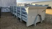 16' Recycling container with sliding doors