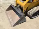 CAT TRACK LOADER Model 257B High-Flo, A/C Cab, Joystick Controls, Hyd. Q-Attach