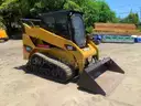 CAT TRACK LOADER Model 257B High-Flo, A/C Cab, Joystick Controls, Hyd. Q-Attach