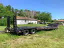 Trailer, WALT Tandem Axle Gooseneck 25 Ton GVW, 6&#x2019; Ramps, Air Brakes