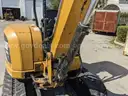 CATERPILLAR MODEL 305E3-CR Excavator 40hp Diesel, Rubber Track, Dozer Blade, Q-A Buckets