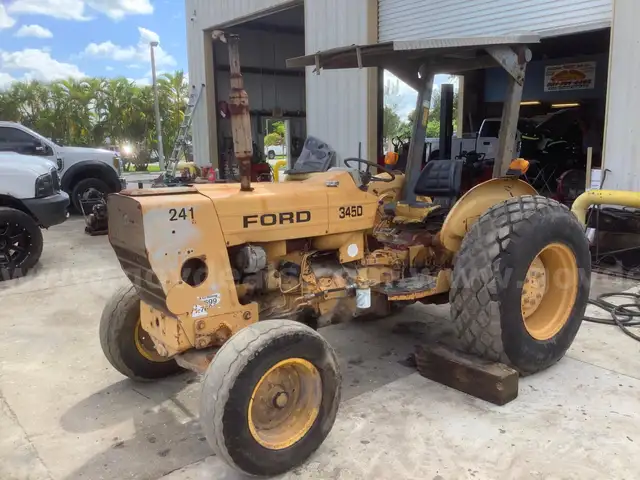 FORD 345D Tractor with 54 HP Diesel, 2WD, 3-Point Hitch
