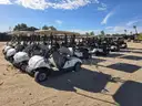 Lot of (24) Yamaha Electric Golf Carts