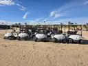 Lot of (24) Yamaha Electric Golf Carts