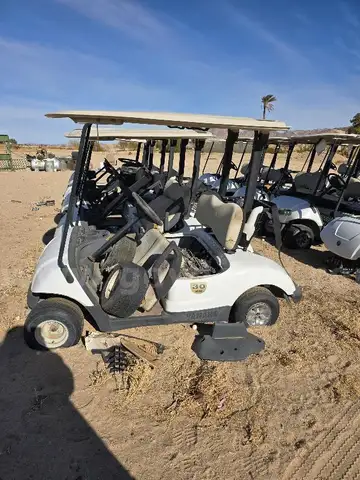 Lot of (24) Yamaha Electric Golf Carts