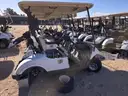 Lot of (24) Yamaha Electric Golf Carts